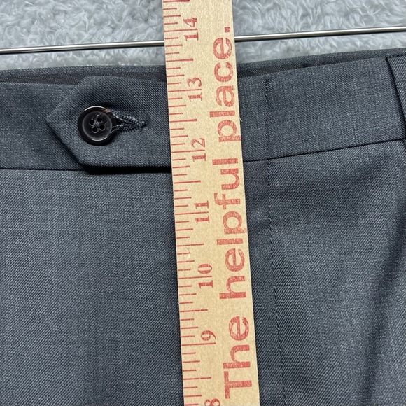 Lauren Ralph Lauren Pants Mens 38x34 Charcoal Gray Classic Fit UltraFlex - Picture 14 of 15